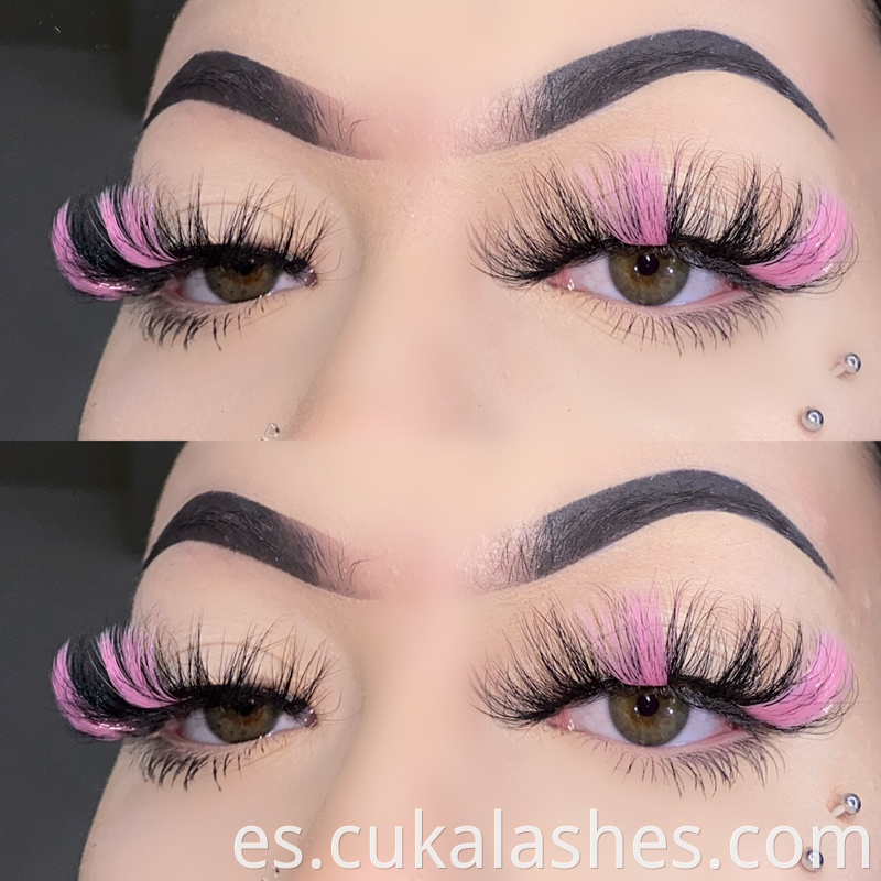 Pink Mink Eyelashes